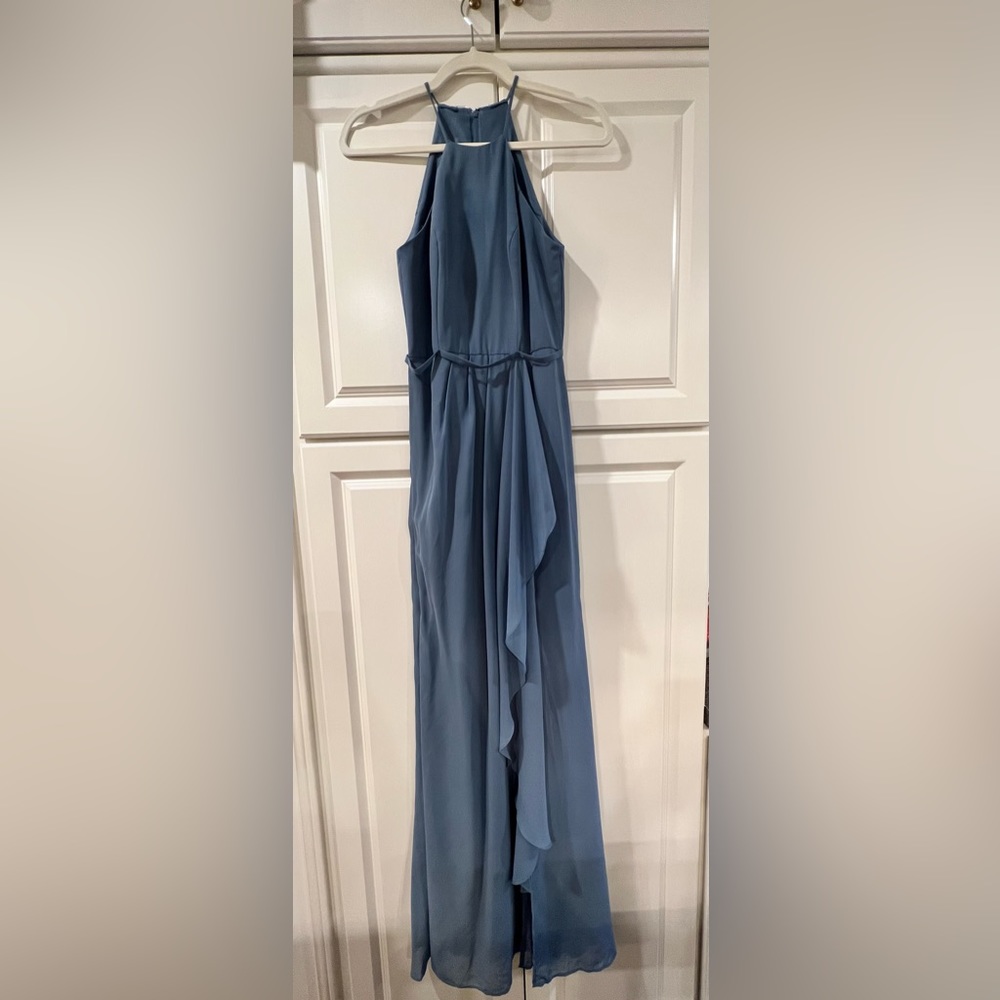 Davids bridal bridesmaids dress. Not hammed. Size 0